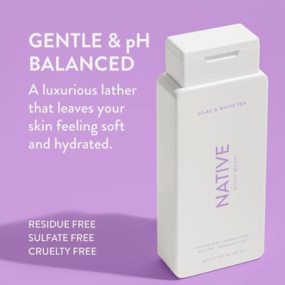 Native Body Wash Contains Naturally Derived Ingredients | 18 oz
