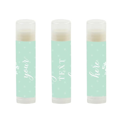 Andaz Press Personalized Lip Balm Party Green,