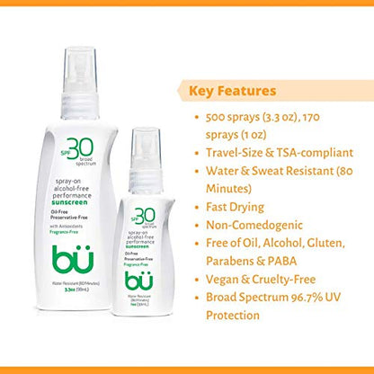 Bu SPF 30 Ultrafine WOWmist
