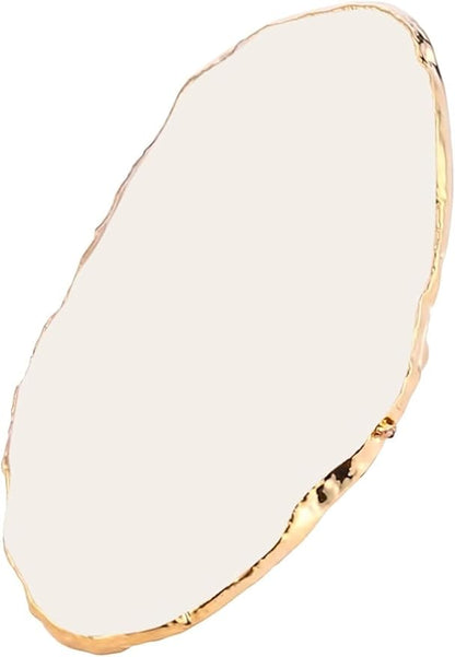 Yellow Resin Nail Art Palette Nail Mixing Palette