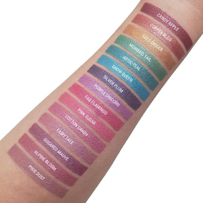Aromi Copper Metallic Liquid Lipstick | Bronze Lip Color with Shimmery Finish, Long-lasting, Waterproof, Vegan, Cruelty-free, Handmade (Copper Bliss)