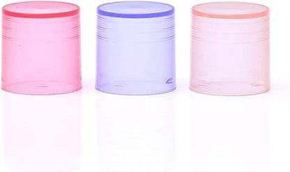 30 Pieces Multicolor Empty Lip Balm