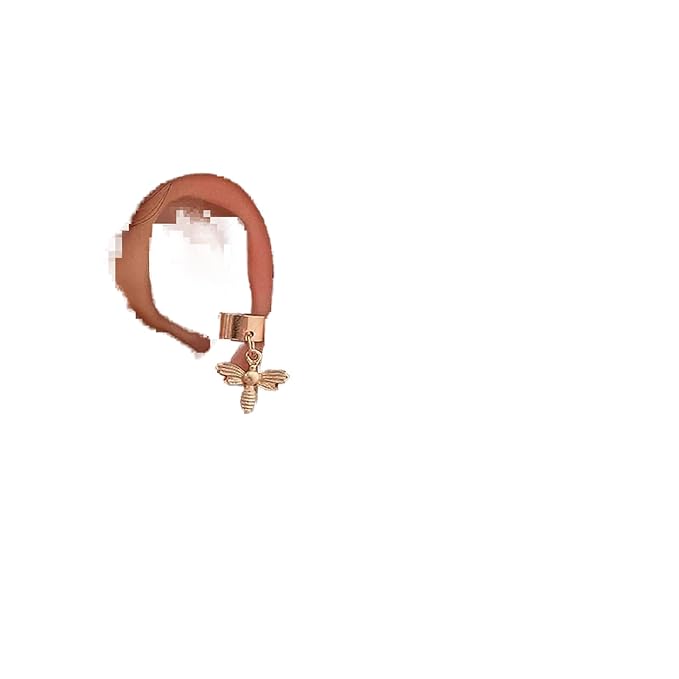 Bee Ear Cuff Earrings Rhinestone Fake