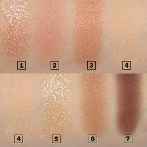Espoir Real Eye Palette #1 Peachy Like (Warm