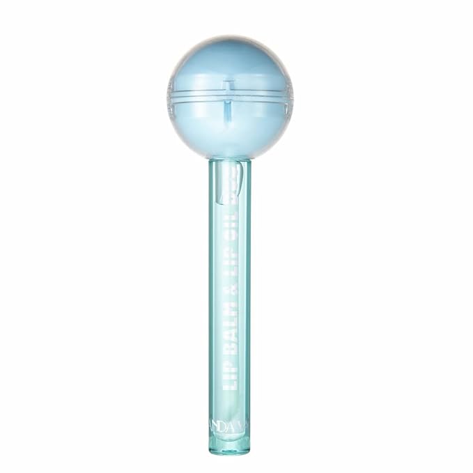 Tinted Lip Balm Lollipop Lip Gloss, (Blue)