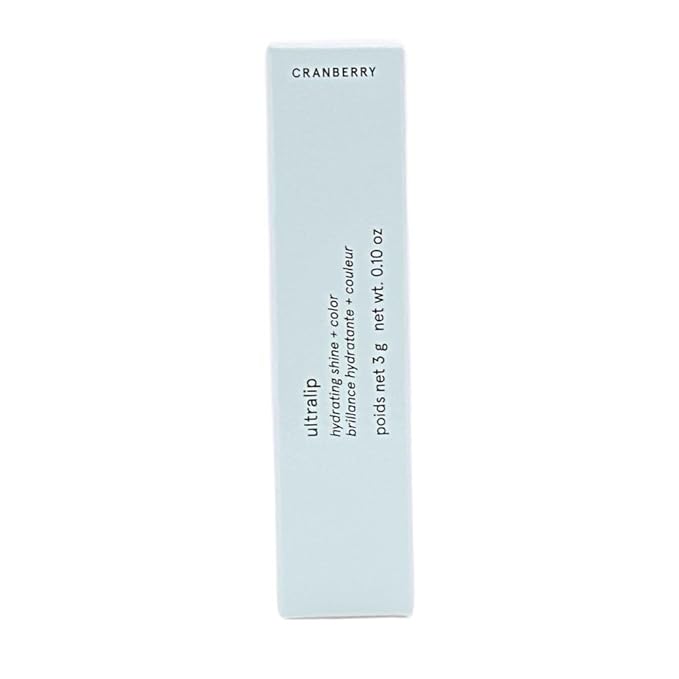 Glossier Ultralip High Shine Lipstick with Hyaluronic Acid - Cranberry - Crimson-Berry Red