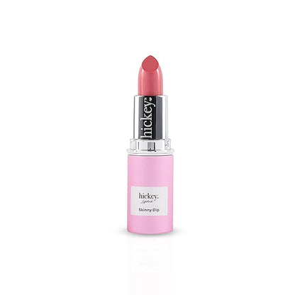 Hickey Lipstick Organic Skinny Dip Light Pink Lipstick Refill | HIghly Pigmented Long Lasting Luxurious Gluten Free | 0.16 oz | Gluten Free