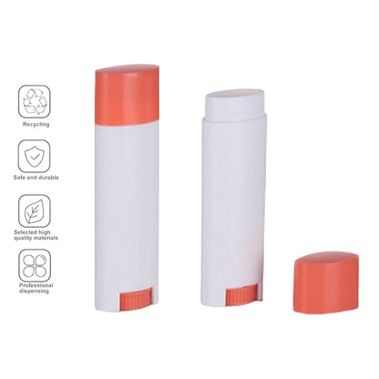 5ml 25Pcs Empty Oval Deodorant Lip balm,DIY