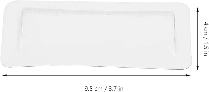 SEWACC 30pcs Clear Plastic Lip Balm