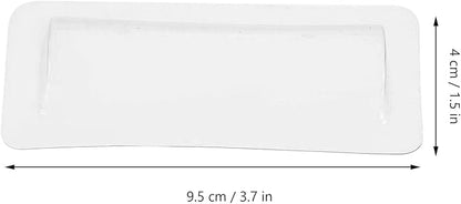 SEWACC 30pcs Clear Plastic Lip Balm