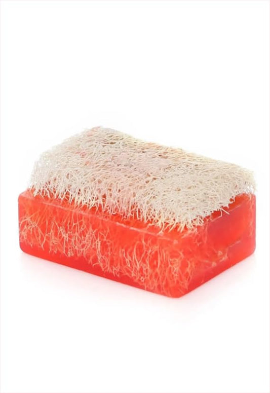 Pumpkin fiber soap (Rose)