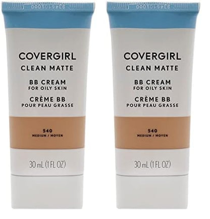 COVERGIRL - Clean Matte BB Cream, Oil-Free, Long-Lasting, of 2)