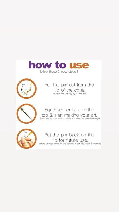 Al-Zishan 6 pack henna 100%