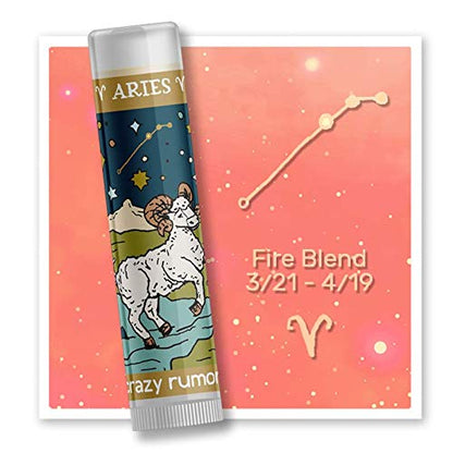 Crazy Rumors Aries Zodiac All Natural, Orange,