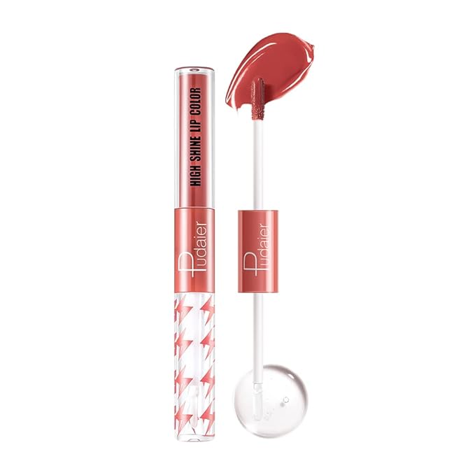 High Shine Lip Gloss with Clear Fixed Color High