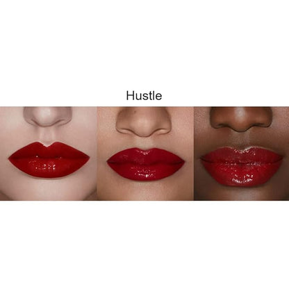 Rinna Beauty Icon Collection - Lip Gloss - Hustle - Tinted, Hydrating, Long-Lasting - High Pigment and Shine, Vegan, No Parabens, Clean Makeup, Flavor-Free, Cruelty-Free - 1 each