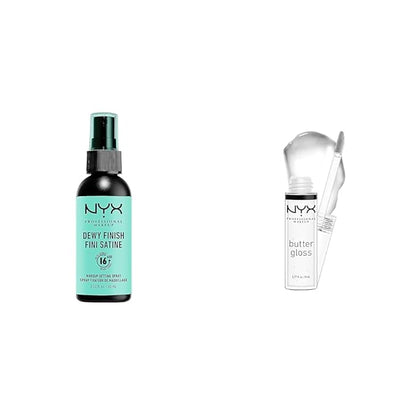 NYX PROFESSIONAL MAKEUP Makeup Setting Spray - Dewy Glass (Clear)