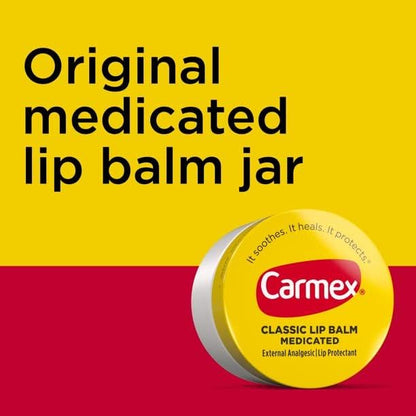 Carmex Classic Lip Balm Medicated 0.25 oz