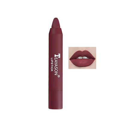 Agrifilm Matte Velvet Lipstick Lip Crayon Nourishing Non-Stick Cup Lip Stain Lip Gloss,Long-lasting Waterproof Lip Stick Lip Makeup for Women (11)