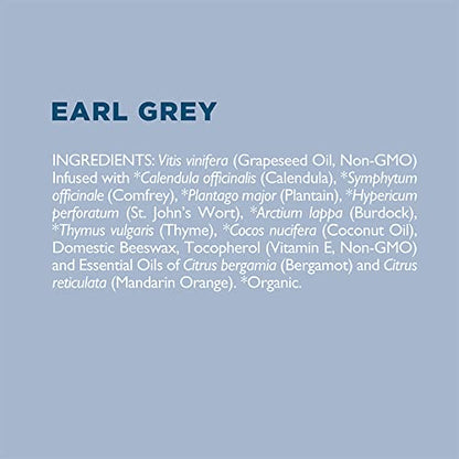 Natural Earl Grey Lip Balm, Bergamot Herbal