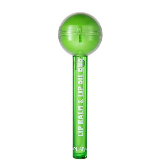 Tinted Lip Balm Lollipop Lip Gloss, (Green)