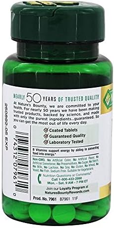 Nature's Bounty Biotin, Vitamin Supplement, Supports Metabolism for Cellular Energy and Healthy Hair, Skin, and Nails, 1000 mcg, 100 Tablets (Pack of 4)