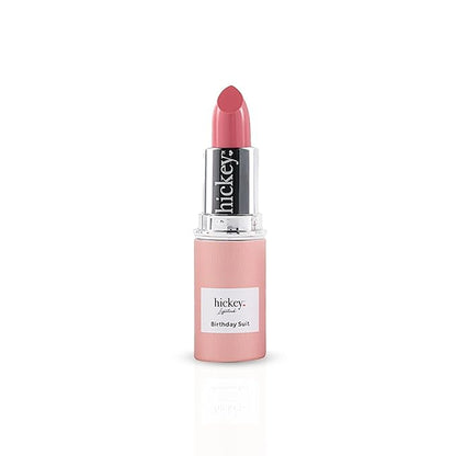 Hickey Lipstick Birthday Suit Best Nude Lipstick - REFILL - Moisturizing And Long Lasting Lipstick for Women - Gluten Free, Vegan And Organic Lipstick - Highly Pigmented Lipstick With Velvet Finish