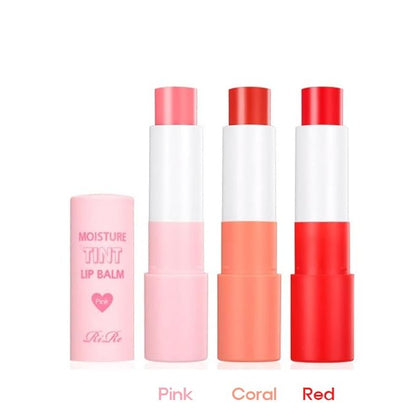 Moisture Tint Lip Balm-Vegetable oil, Shea (Coral)