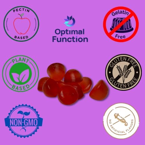 Optimal Biotin – Hair, Skin & Nails, Extra Strength (10,000 mcg). 60 Natural Gummies