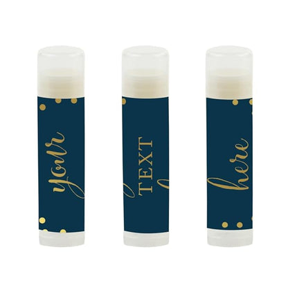 Andaz Press Personalized Lip Balm Party Blue,