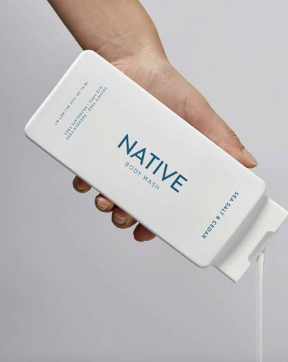 Native Body Wash Contains Naturally Derived Ingredients | 18 oz