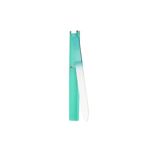 Glass nail file set, crystal