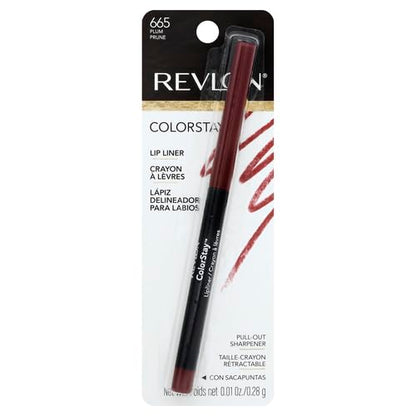 REVLON Lip Liner, Colorstay Lip Makeup with Built-in-Sharpener, Lip 01 oz