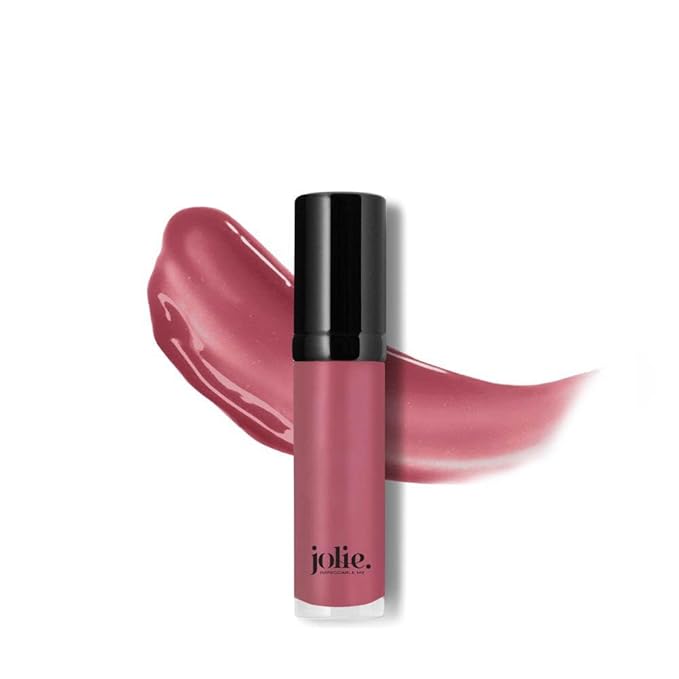 Jolie Super Hydrating Luxury Lip Gloss - Intense pigment W/Superior Shine (Sugar Berry)