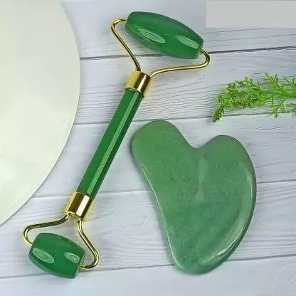 Green Jade Roller & Gua Sha Stimulating
