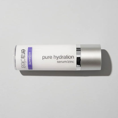 eraclea Pure Hydration Serum, Soothing Face Serum with Hyaluronic Acid and Zinc to Calm Redness and Irritated Skin, Ultra-Hydrating Anti-Wrinkle Hyaluronic Acid Serum for All Skin Types (1 fl oz)