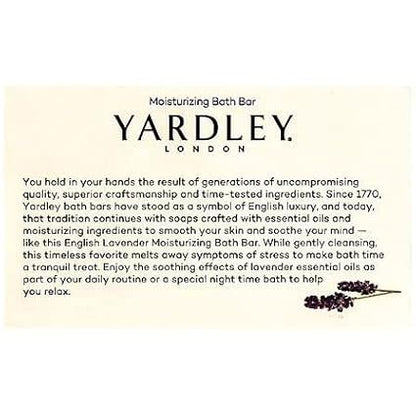 Yardley London Moisturizing Bar English Lavender