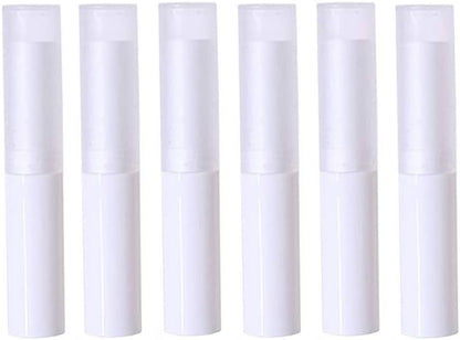 24PCS/4g White Empty Lipstick Lip Balm Balms