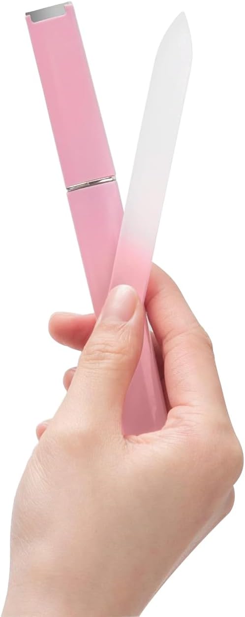 Glass Nail Filer with Case,