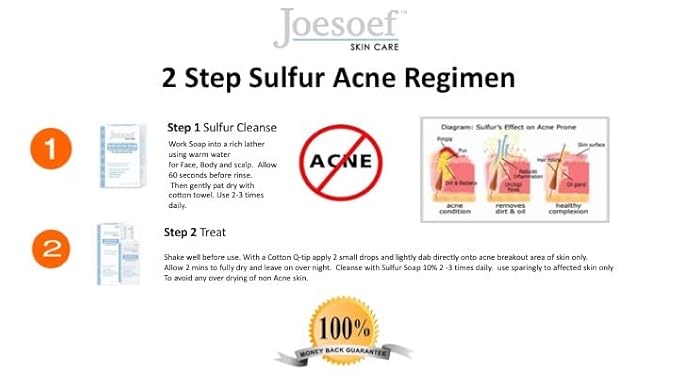 JOESOEF SKIN CARE Sulfur Soap