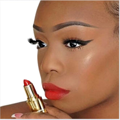 Hickey Lipstick Organic Mile High Perfect Red Lipstick REFILL - Moisturizing And Long Lasting Lipstick for Women - Gluten Free, Vegan And Organic - Highly Pigmented Velvet Finish
