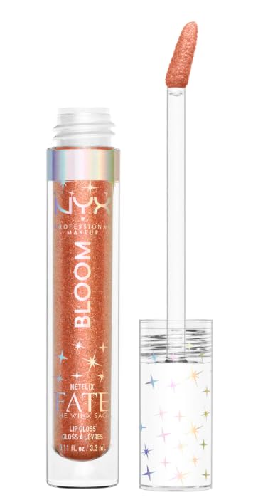 NYX PROFESSIONAL MAKEUP Netflix Winx Fairy Lip Gloss, Bloom