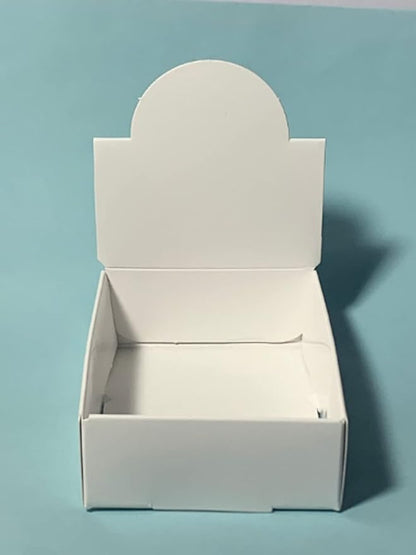 White Arched Lip Balm Tube Display