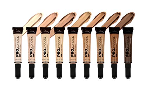 L.A. Girl Pro Conceal HD Concealer, Dark Cocoa, 0.28 Ounce