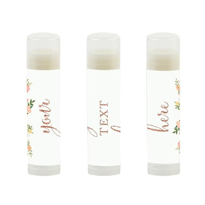 Andaz Press Personalized Lip Balm Party Florals,