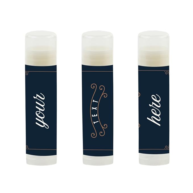 Andaz Press Personalized Lip Balm Party Vintage