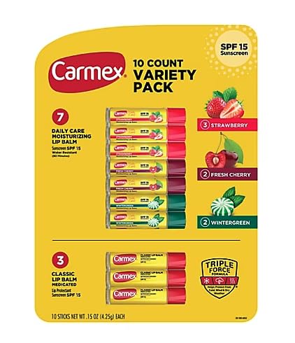 Carmex - 10 Count Variety Pack Moisturizing