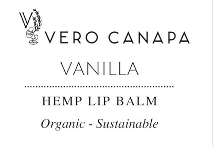 Vanilla Organic Hemp Lip Balm