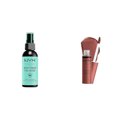 NYX PROFESSIONAL MAKEUP Makeup Setting Spray - Dewy (Deep Nude)