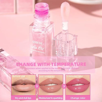 Hydrating Lip Gloss Transparent Lip Care,